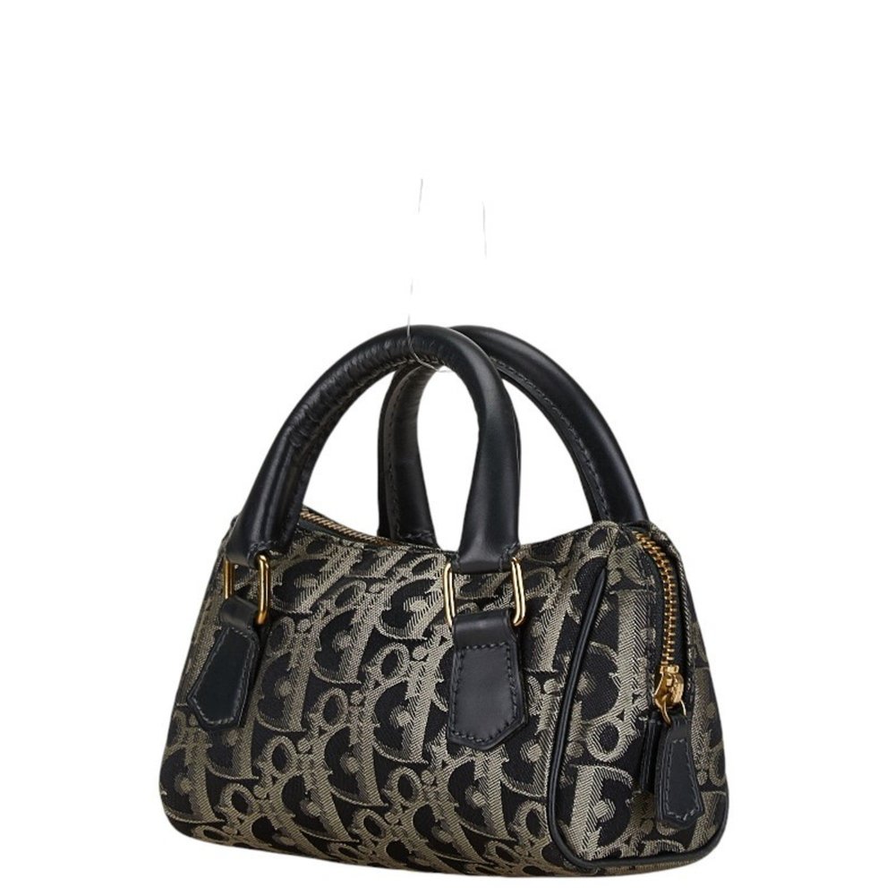 Dior Trotter Navy Canvas handbag - Picture 2 of 7